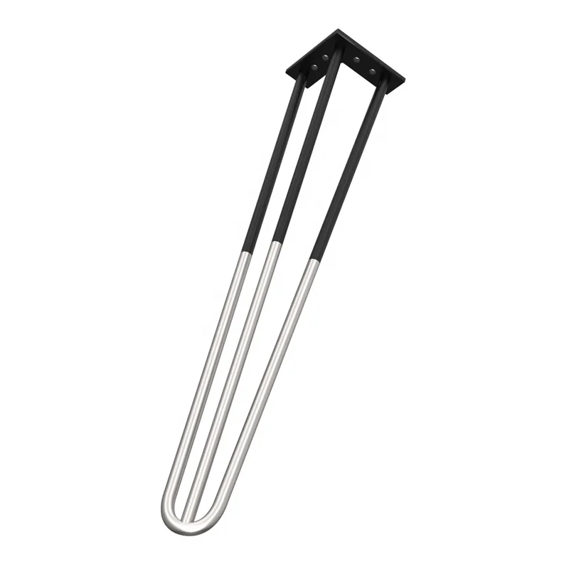 Дешевые шпильки ноги хорошее качество металлические шпильки ножки стола обеденный ножка для мебели современный основание кофейного столика диван ножки для письменного стола