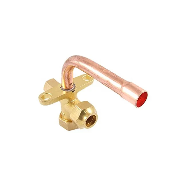 High performances brass air conditioner service valve and  brass split ac valve straight and bend ty