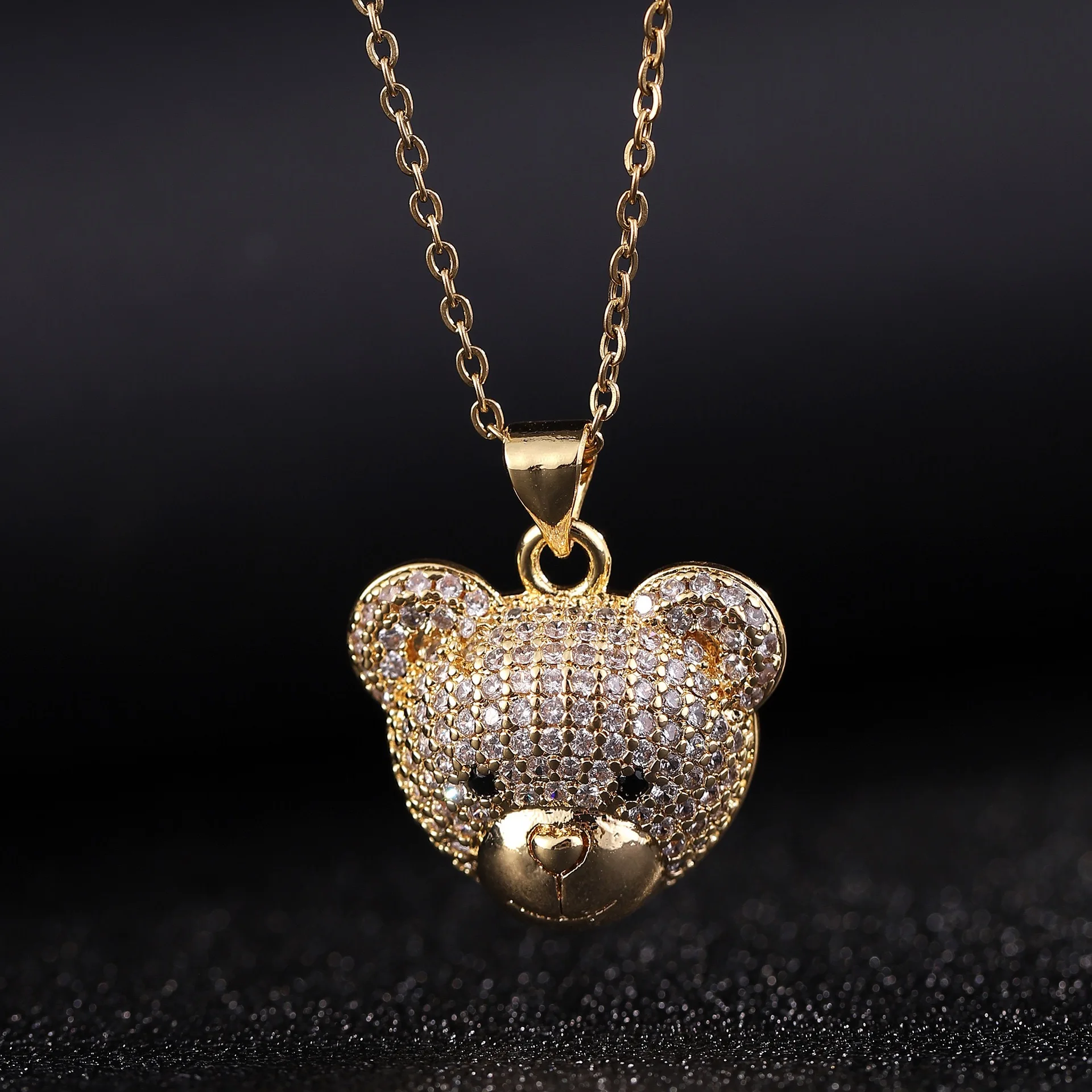 [GET ME BLING] King Time Necklace ★大人気★ THE BLING KING Big Red Lion Dance Necklace For Men Colorful