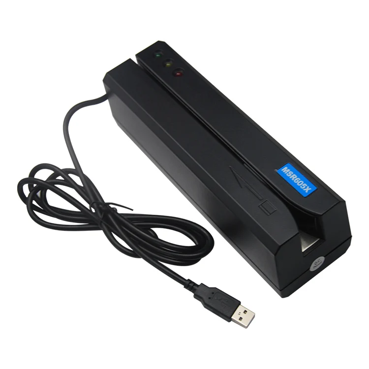 MSR605X Magnetic Stripe Swipe Credit Card Reader Writer Encoder USB-Power MSR606 