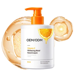 Wholesale Natural Scent Vitamin C Whitening Anti-Aging Moisturizing Hand Cream for Autumn and Winter