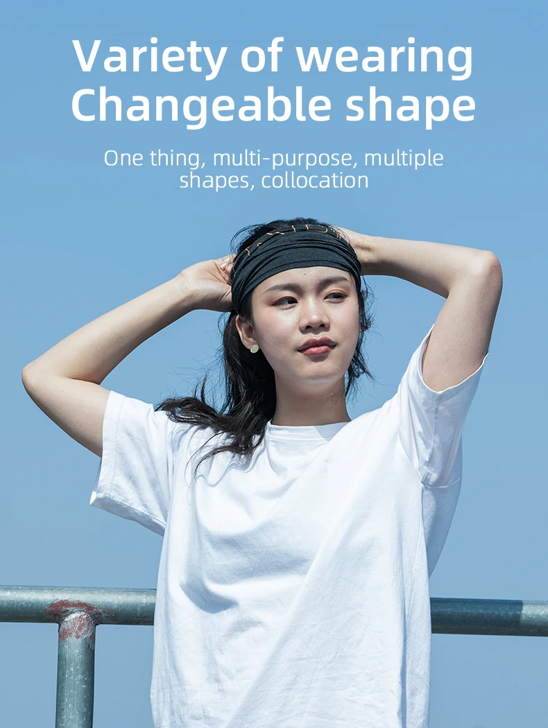 Rockbros Wholesale Head Scarf Silk Long Head Scarfs With Logo Men Women