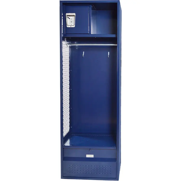 Luoyang Open Front Style Baseball Football Basketball Cabinet Furniture Metal Room Furniture Steel Locker Shelf Sports Lockers