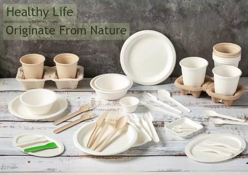 Microwavable Pfas Eco Friendly Biodegradable Bagasse Pulp Bowl Sugar