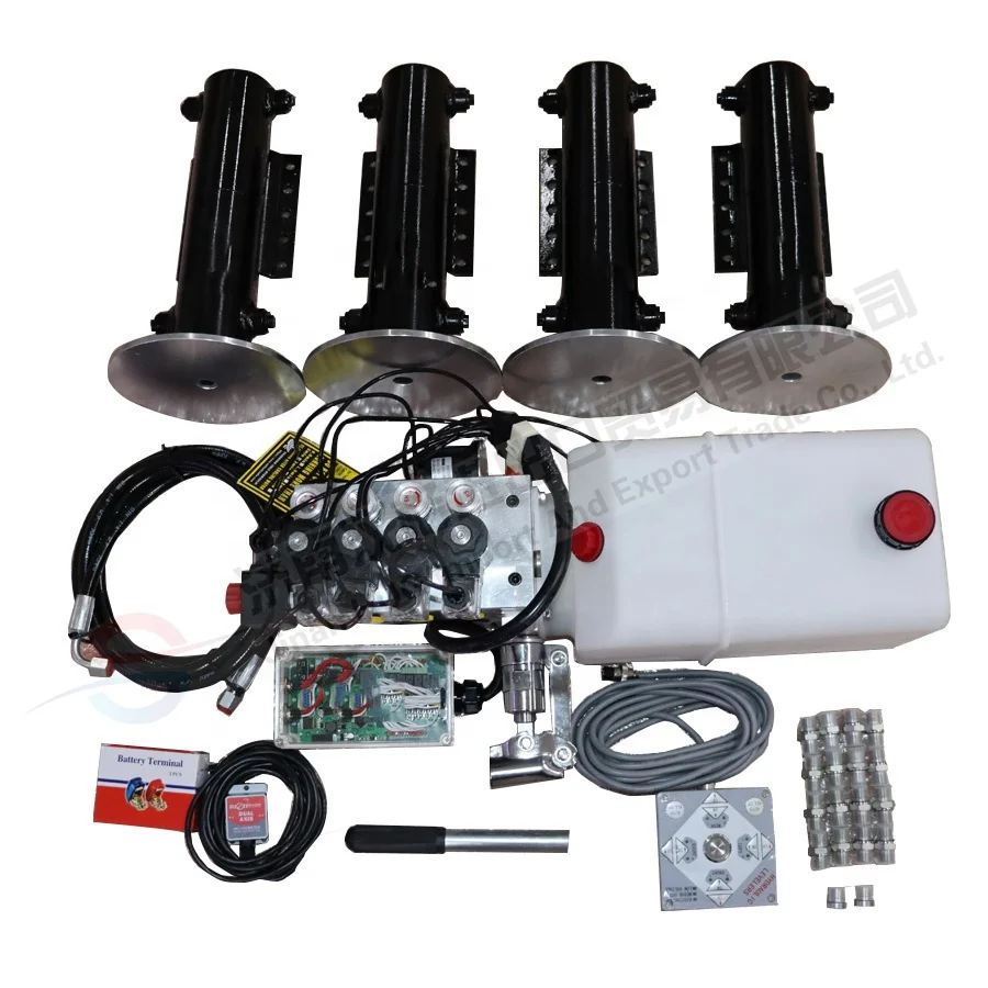 RV Auto Leveling Balance Telescopic Lifting Hoist Double Acting Hydraulic Cylinder for Camper caravan
