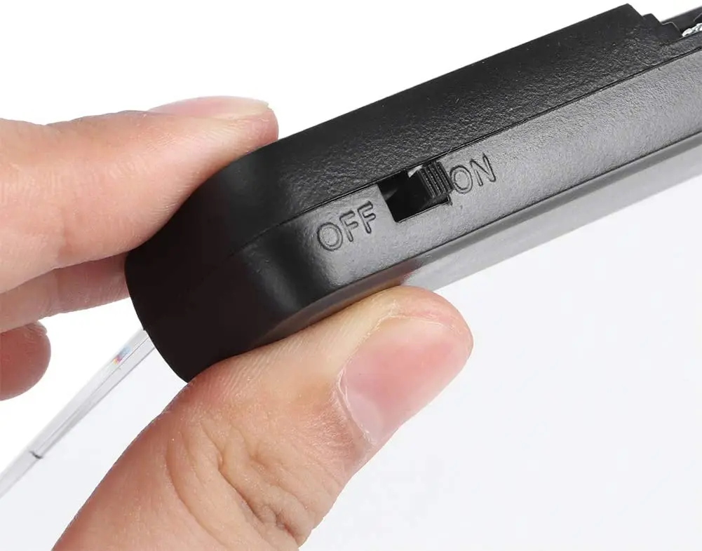 VCAN панель для чтения ночью, сухая батарея, высокое разрешение, оргстекло, светодиодная подсветка, плоская лампа для чтения книг