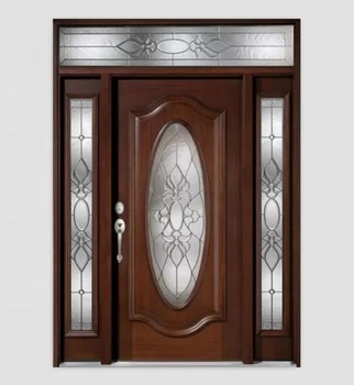 Luxury house exterior wooden door models