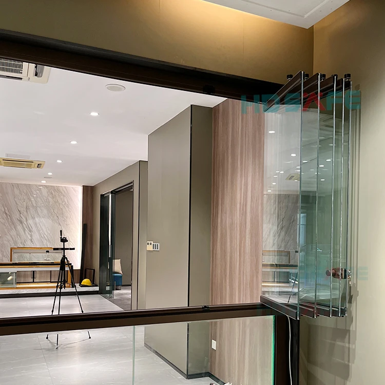 New Simple Design Aluminum Sliding Window High Quality Glass Folding Window Door Frameless European House Glass Aluminium Window