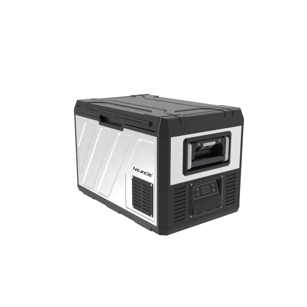 Antuncle 50L Прямая поставка с завода 12 В постоянного тока Двухзонный холодильник морозильной камерой портативный автомобильный открытый внедорожный Кемпинг по суше