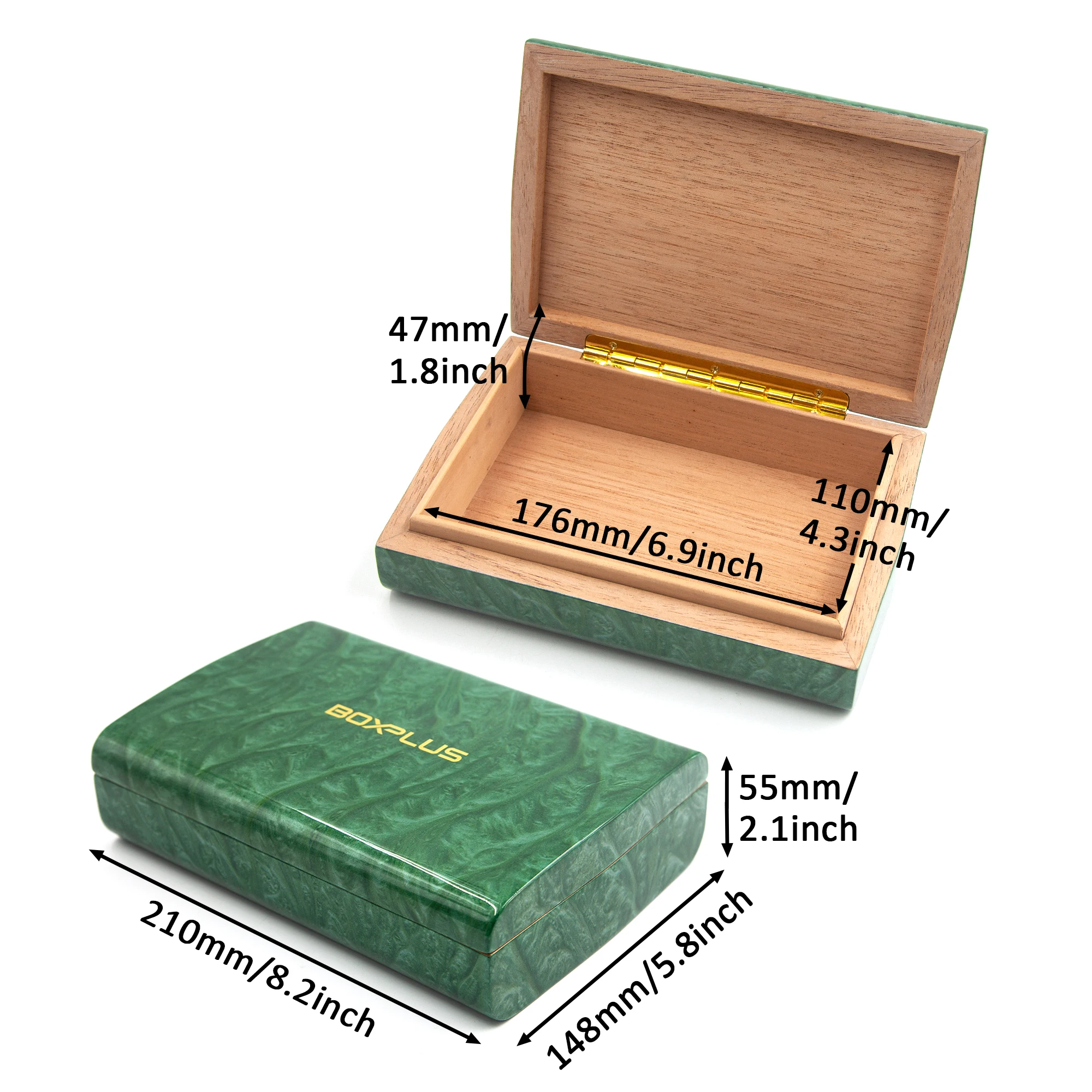 Wholesale Customizable Outdoor Cedar Cigar Box - Travel Humidor