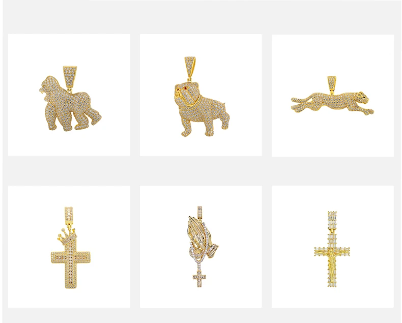 14K Gold Plated Catholic Religious Goddess pendant charms Virgin Mary Necklace For Mens Women