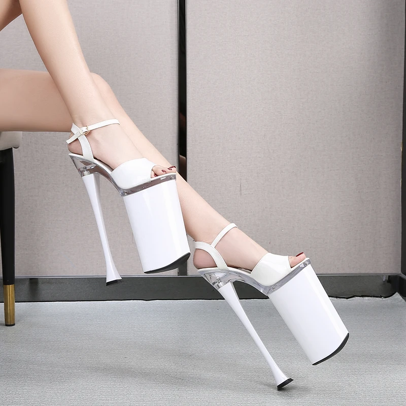 Fashion High Heels Shoes for Women Summer New Arrivals 26 cm High Heel Exotic Dance Unique Pole Dance Wear Woman Shoes