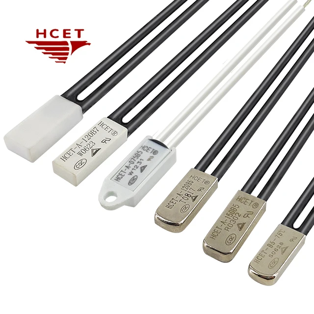 HCET TB05 ksd9700 Thermal Cutoff Switch Motor Thermal Protector with CQC TUV RoHS