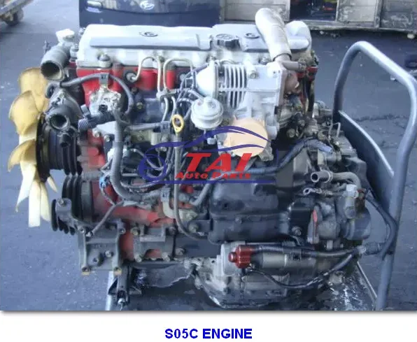 Hot Sale for Hino N04C S05C Used Diesel Engine for Hino Truck