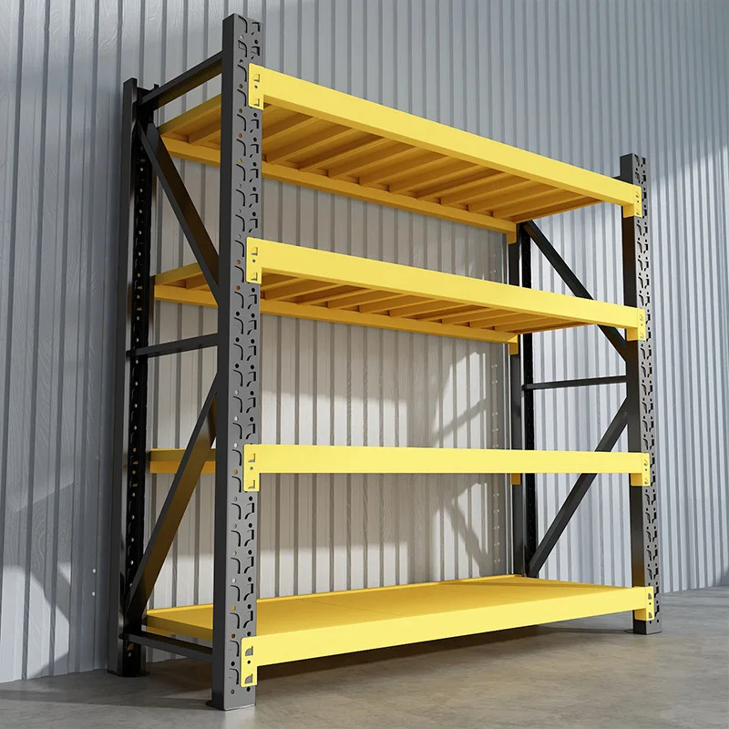 Rust-resistant Steel Shelves for Warehouse and Workshop