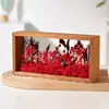 Paquete de Materiales para Flores Decorativas + Marco de Fotos