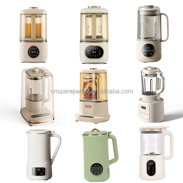 800ml Powerful Electric Machines Soya Milk Machine Heating Automatic Milk Soup Maker Blender Nut Soymilk Maker