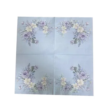 Printed napkin bronzing napkins manufacturers directly supply all kinds of paper napkins