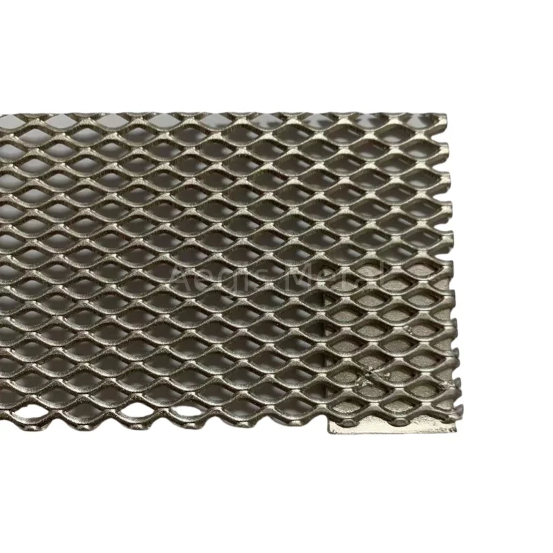 Grade 1 2 Material 1x2 2x3 3x6mm Diamond Expanded Titanium Mesh