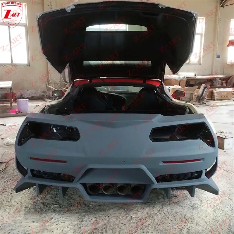 Zart Wide Bodykit For Chevrolet Corvette C7 Wide Tuning Body Kit For