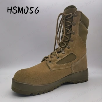 WYX,Chile Market Popular Anti-smashing Belleville Military Boots Hot Sale Water Repellent Process Police Boots for Sale HSM056