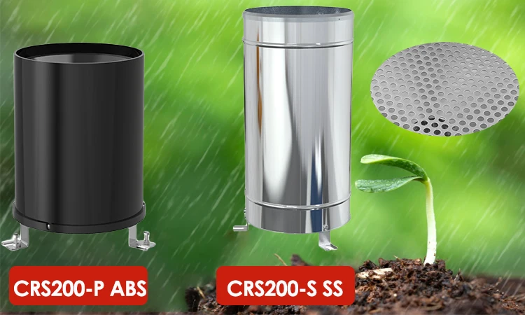 Rs485 Pulse Output Bucket Rain Gauge Rainfall Measurement Sensor Rain ...