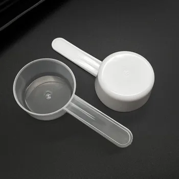 Plastic spoon  12g 25ml capacity spoon Washing powder liquid bulk flat bottomed plastic measuring spoon customized