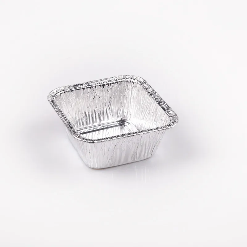 Wholesale Hot Sale TIA ZB30 4.5 Inch square Box Food Refrigerator Aluminum Foil Container Sealing