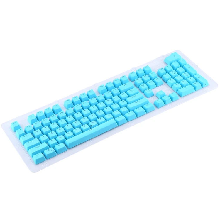 OEM Mechanical Keyboard Metal Panel Round Retro Keycap 104 Keys Backlit Wired Gaming Keyboard For PC Laptop