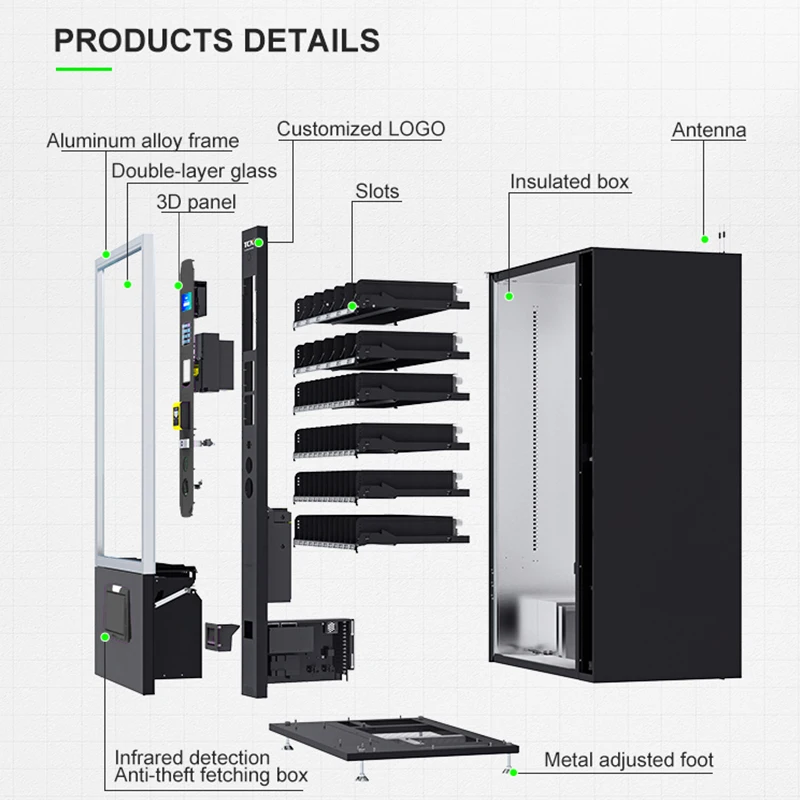 TCN Vending Machine Snack Machines for Germany Outdoor Verified Suppliers Vending