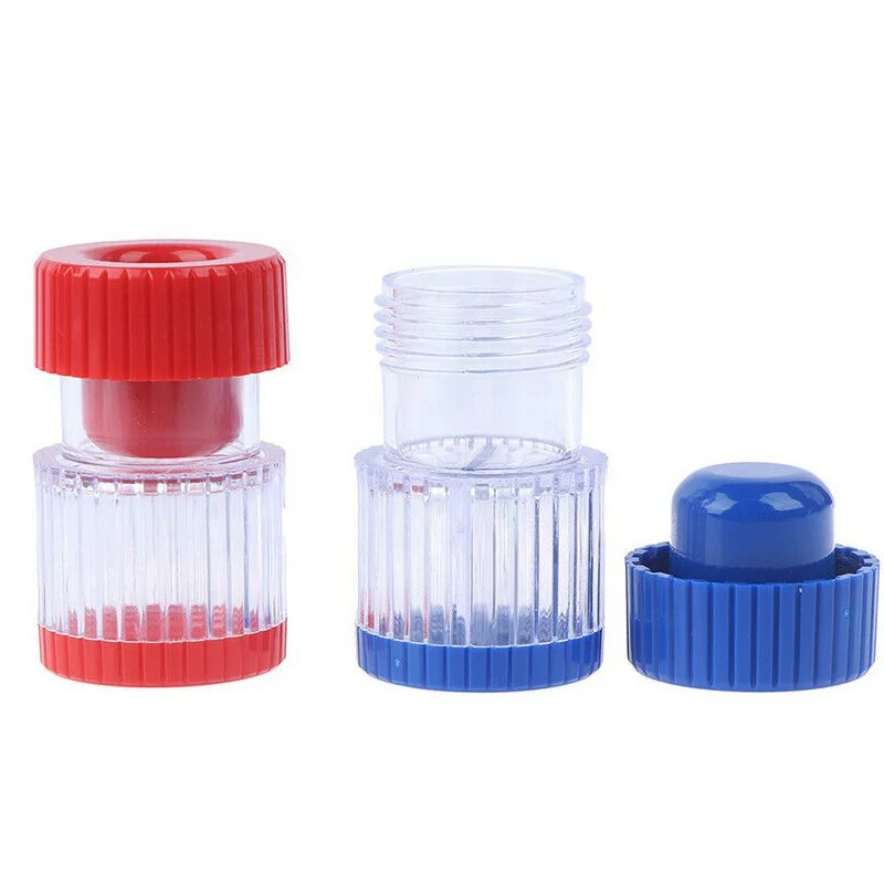 Портативный пластиковый шлифовальный станок мини-Полупрозрачный Круглый резак и разветвитель для таблеток