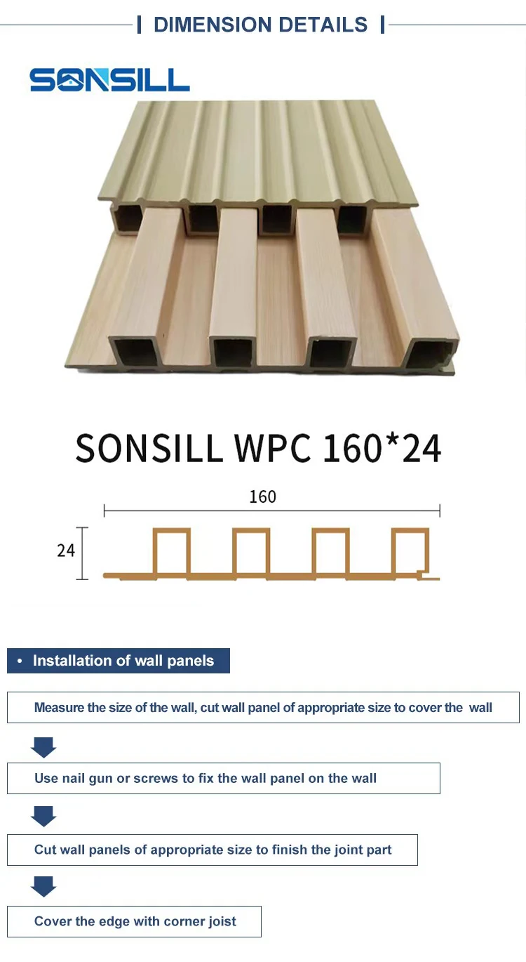 WPC Fluted Wall Panels - Stylish & Durable Decor Solutions