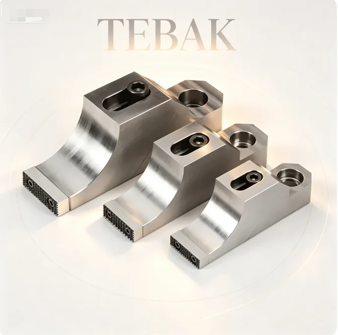 M6/M8/M12/M16 TEBAK TOK Vise Flat End Frog Clamps CNC Machining Side Fixture Bench Vice Workholding Fixturing Clamp