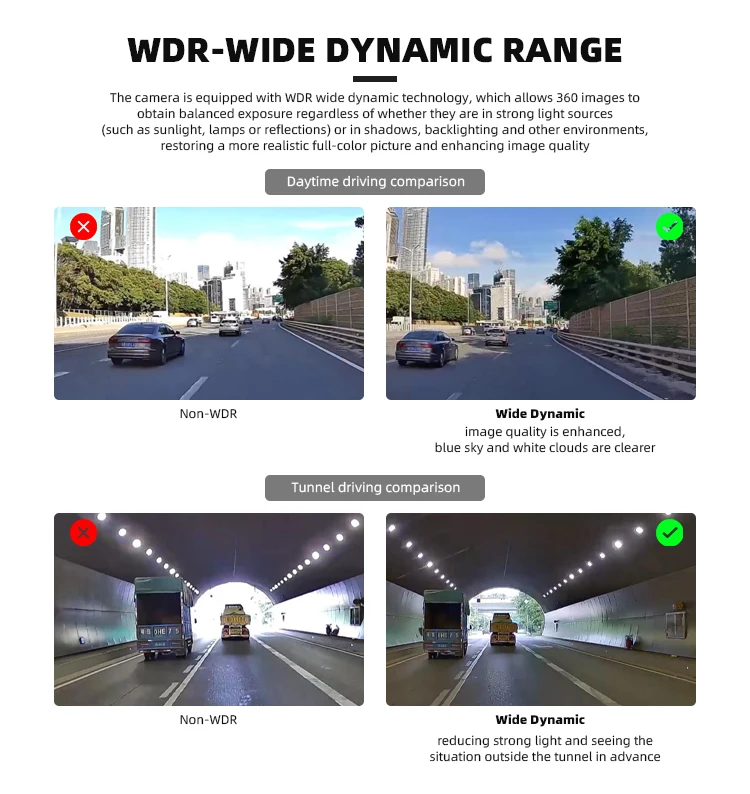 Wemaer LVDS Cable 4 Ways Car Cameras System HD 3D Reverse Backup Rear Side View Camera for BMW Audi Benz Toyota Honda manufacture