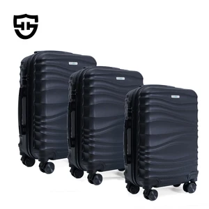 Wholesale Large Capacity Lightweight Suitcase Luggage 3 Set Vintage 360 Degree Wheels Travel Luggage Set