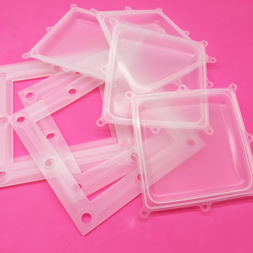 High Temperature OEM ODM Customer Molded Liquid Silicone Rubber Sealing Ring Gasket Rubber Flat Washer Seal O Ring Part