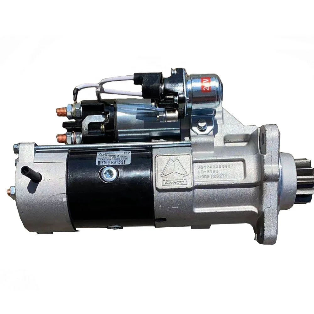 Sinotruck Starter VG124609002 for Heavy Truck Parts Howo A7