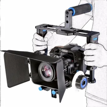 YELANGU Handheld DSLR Video Camera Cage Kit C200 Professional Filming Equipment Sunshade Box detail image