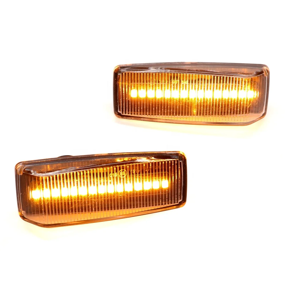 2 pcs For Mercedes-Benz W201 W124 R129 W140 W202 Car Side Marker Fender