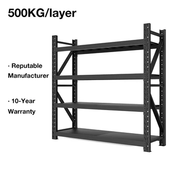 500kg Adjustable Duty Warehouse Stacking Racks Pallet Rack Racking System Storage Shelves Shelf Shelving Metal Heavy