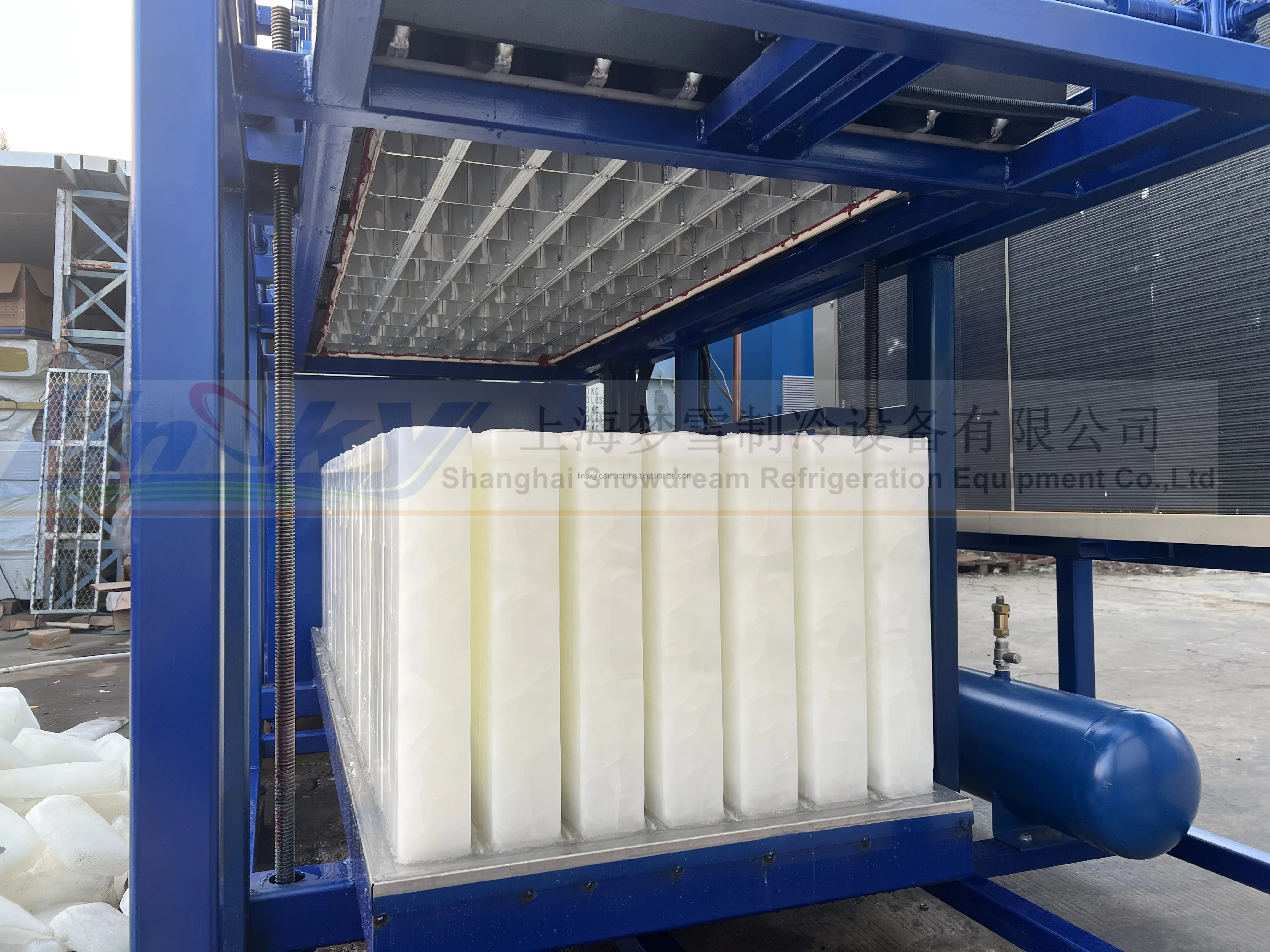 High Efficiency Ice Block Making Machine Commercial Ice Block Making ...