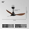 42INCH-Black + wood
