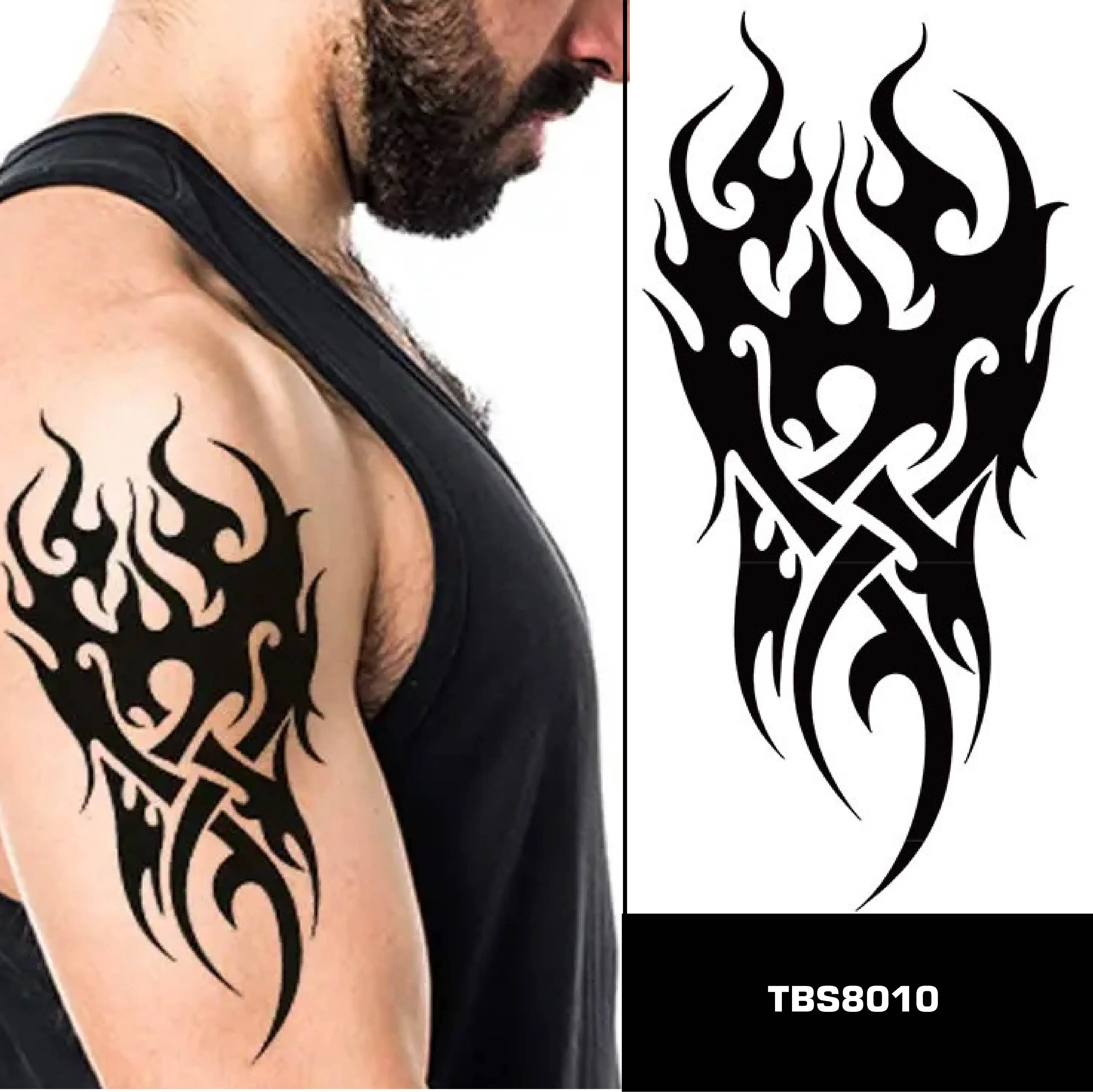 Upper Arm Tribal Tattoo Flash