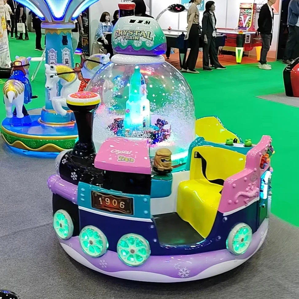 M Sky Crystal Train - Fun Kiddie Rides for Indoor Play