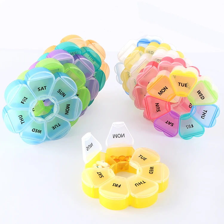 Портативная коробка для таблеток SUNSHING 7 дней