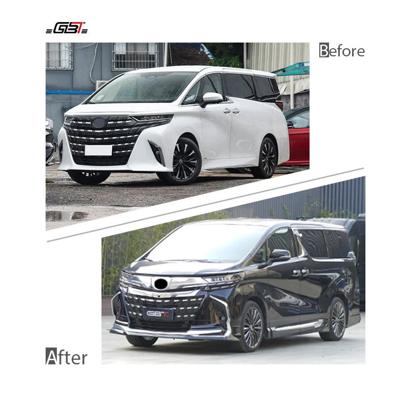 GBT 2024 Alphard 40 Modellista Model Bumper Lips Kit for 2023