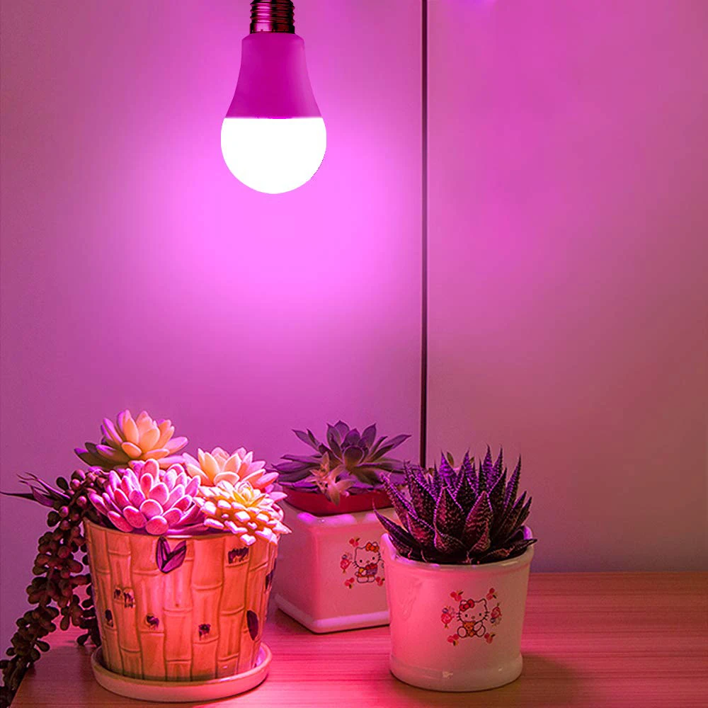 Camisin E27 80 Leds Plante éLèVent la Lampe Led Ampoules de Croissance à Spectre Complet Lampe Phyto de Fleur de Semis pour Plantes Hydroponiques D'IntéRieur 