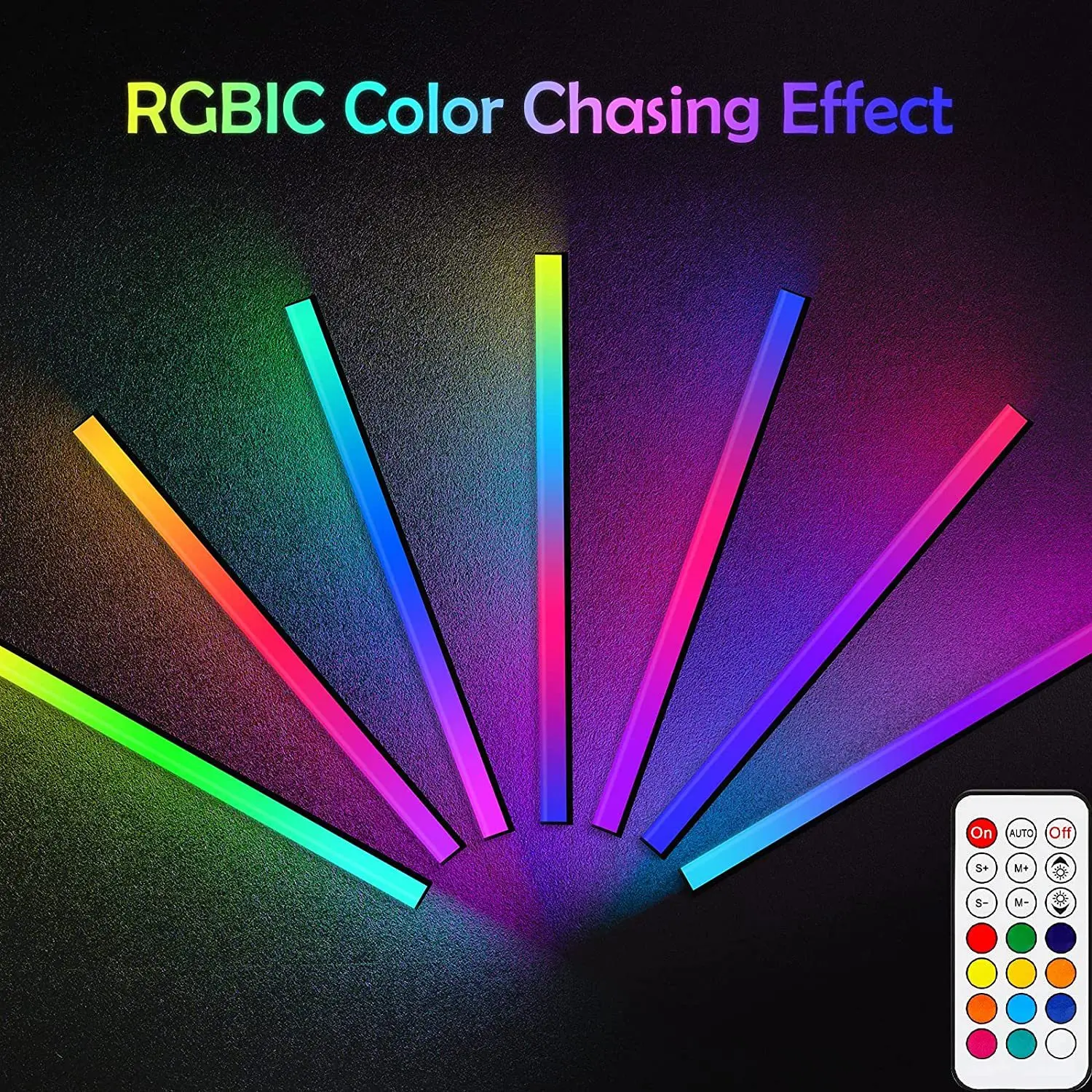 Smart Ambiance Backlights Under Computer Monitor Led Gaming RGB Light Bar for Desk Top TV Screen Lighting Decoration