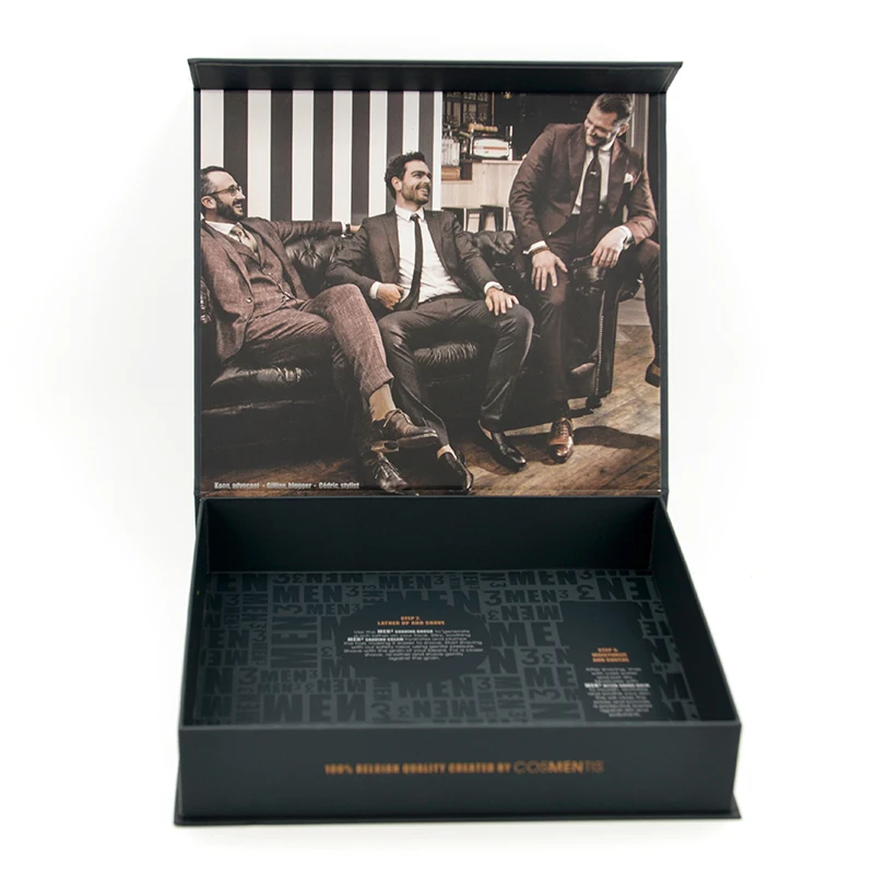 Customized Logo Luxury Cardboard Gift Boxes with Magnetic Closure