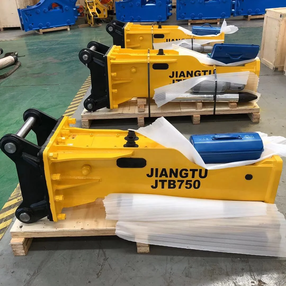 Hot Sale Excavator Hydraulic Breaker Hammer - Jiangtu JTB400-JTB1850